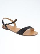 Banana Republic Ryan Two Piece Sandal - Black