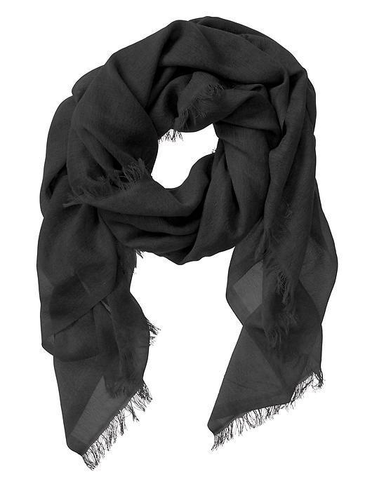 Banana Republic Lightweight Scarf - Black
