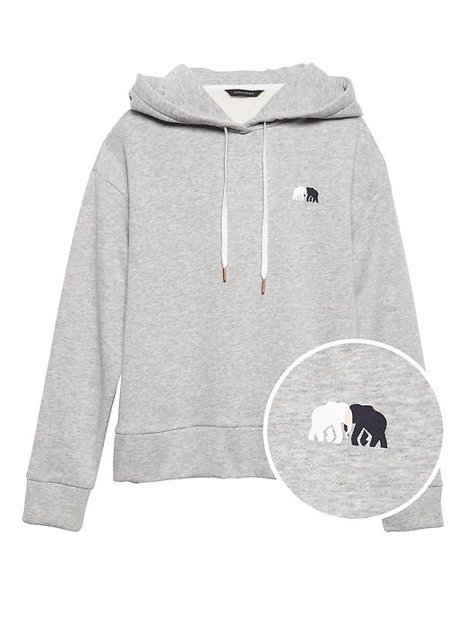 Banana Republic Oversized Graphic Hoodie