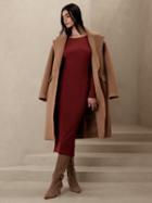 Ines Scoop-back Sweater Dress