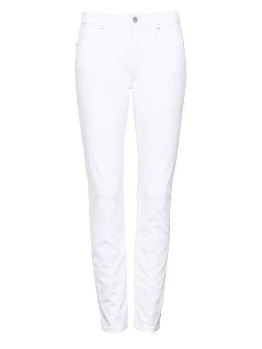 Banana Republic Womens Skinny Stain-resistant Ankle Jean Lily Wash Size 26