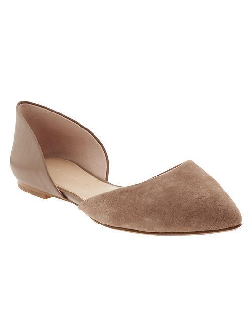 Banana Republic Alani D'orsay Flat - Deep Chestnut