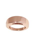 Banana Republic Womens Giles & Brother   Polished Stirrup Ring Rose Gold Size 7