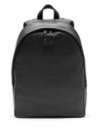 Banana Republic Mens Leather Backpack Black Size One Size