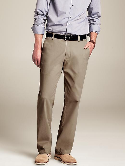 Banana Republic New Relaxed Dawson Fit Chino - Acorn