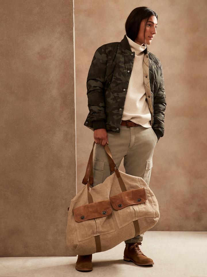 Reversible Quilted Bomber Jacket
