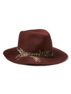 Banana Republic Eugenia Kim Georgina Fedora Size One Size - Wine