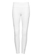 Banana Republic Womens Life In Motion Paneled Laser-cut Legging White Size Xs