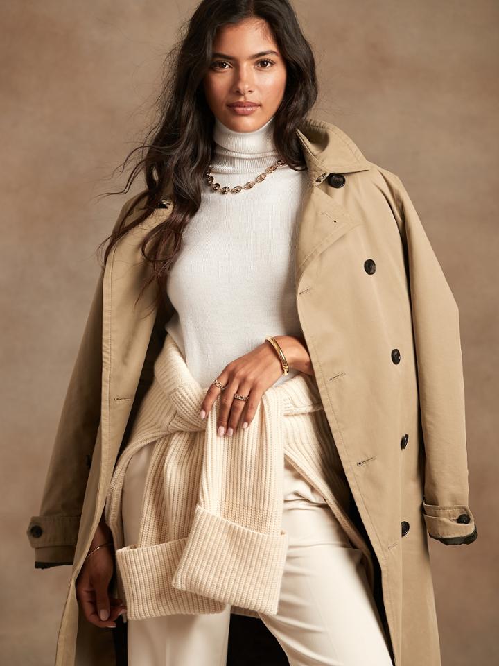 Seamless Merino Turtleneck Sweater In Responsible Wool