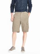 Banana Republic Mens Aiden Slim Cargo Short (11&quot;) Size 28w - Khaki
