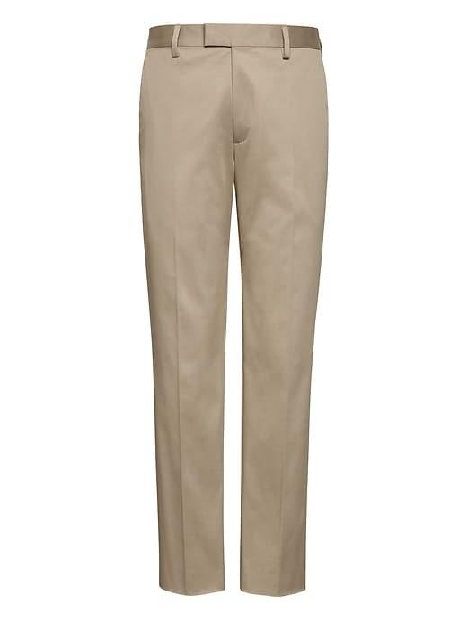 Banana Republic Mens Standard Rapid Movement Suit Pant Khaki Size 30w