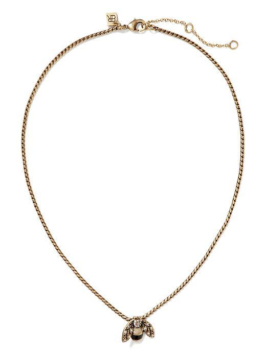 Banana Republic Bumblebee Necklace Size One Size - Brass