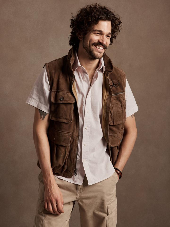 Untucked Cotton-linen Shirt
