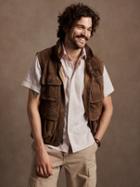 Untucked Cotton-linen Shirt