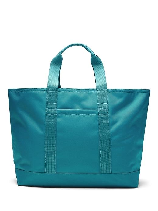 Banana Republic Womens Large Tote Bag Deep Teal Blue Size One Size