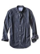 Banana Republic Slim Fit Soft Wash Indigo Shirt Size Xl - Indigo