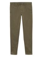 Banana Republic Mens Br X Kevin Love   Mason Athletic Tapered Garment Dyed Chino Pant New Juniper Green Size 28w