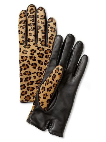 Banana Republic Leopard Glove