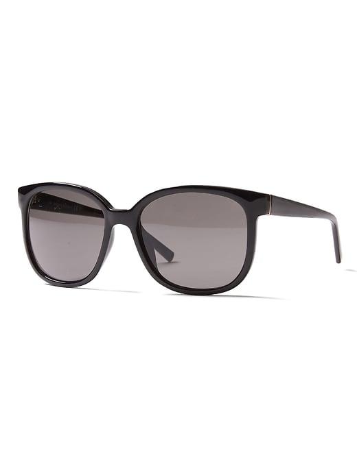 Banana Republic Womens Hadley Sunglasses Black Size One Size