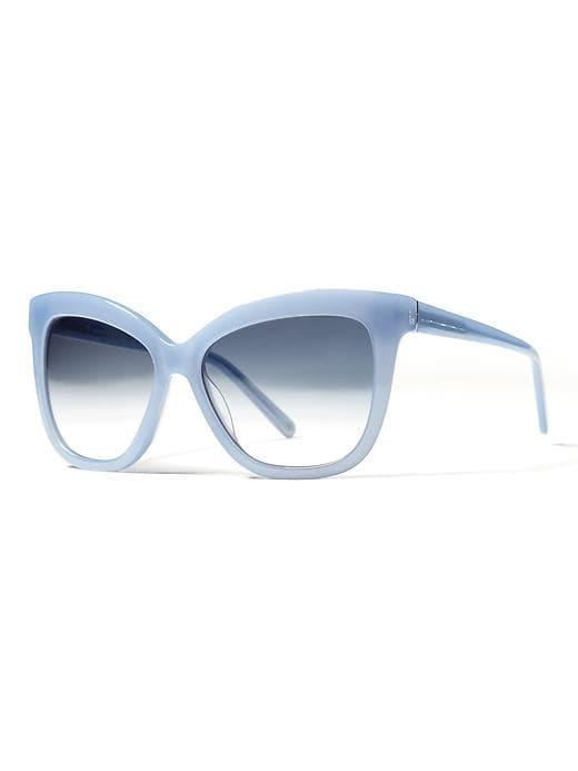 Banana Republic Womens Daria Sunglasses Periwinkle Size One Size