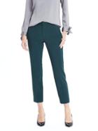 Banana Republic Womens Avery Fit Crop Pant Size 0 Regular - Loch Green