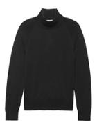 Banana Republic Mens Textured Cotton Turtleneck Sweater Black Size Xxl