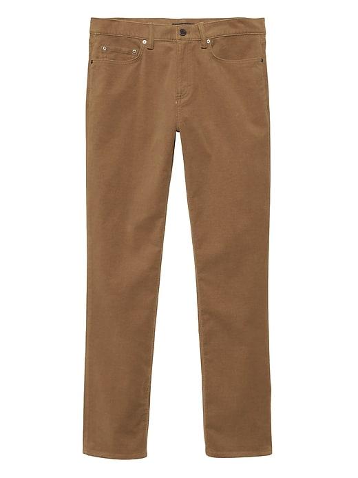 Banana Republic Mens Slim Brushed Traveler Pant Classic Camel Size 32w