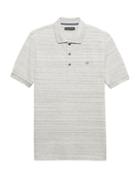 Banana Republic Mens Slim Signature Pique Polo Shirt Marble Gray Size Xxs