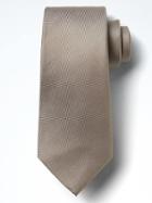 Banana Republic Mens Oxford Silk Nanotex Tie - Island Khaki