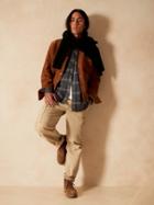 Untucked Standard-fit Flannel Shirt