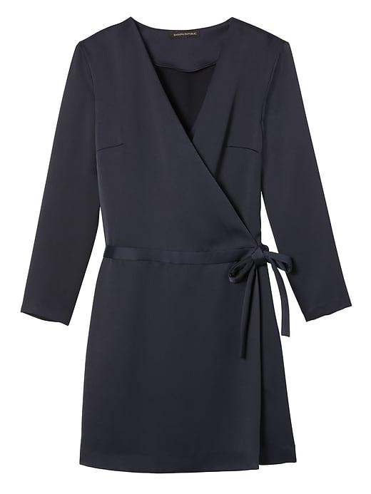 Banana Republic Womens Wrap-front Romper Navy Size 4