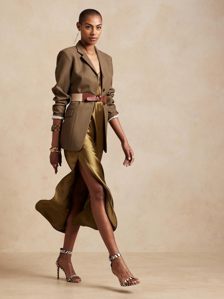 Petite Dreamer Silk Dress