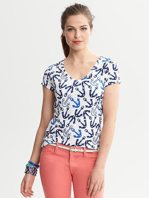 Banana Republic Anchor Graphic Tee