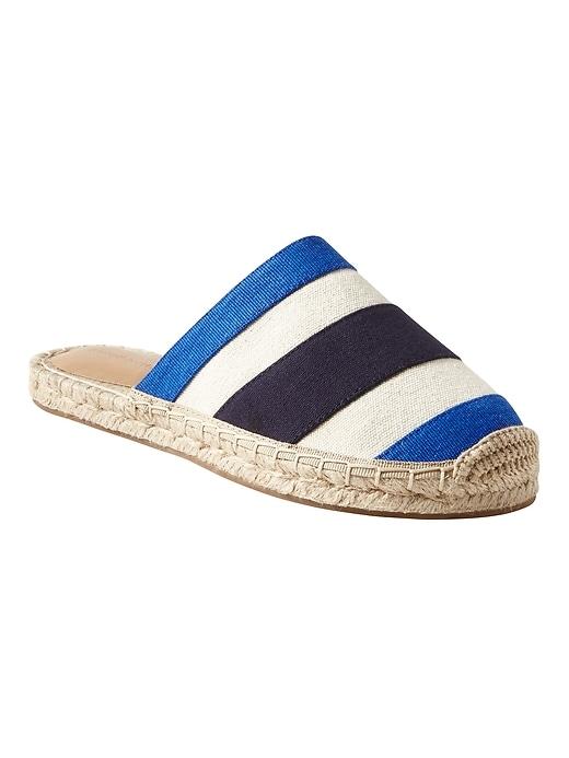 Banana Republic Canvas Espadrille Slide