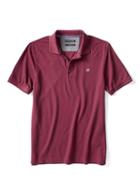Banana Republic Solid Pique Polo - Dark Maroon Global