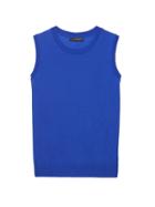 Banana Republic Womens Machine-washable Merino Sweater Shell Cobalt Size S