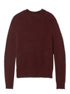 Banana Republic Mens Air Spun Crew-neck Sweater Burgundy Wine Size Xl