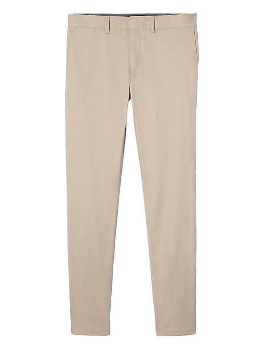 Banana Republic Mens Fulton Skinny Stretch Chino Pant Khaki Size 38w