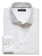 Banana Republic Mens Camden Fit Non Iron White Shirt Size L Tall - White