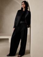 Siena Wide-leg Italian Wool Pant