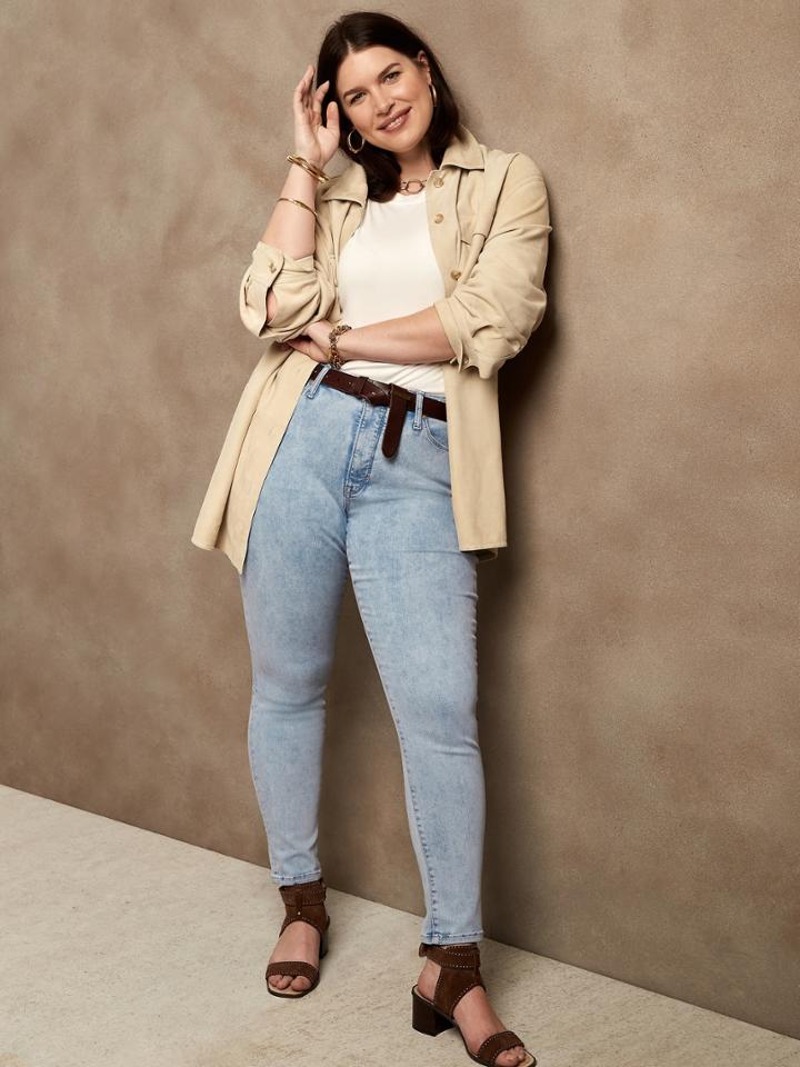 Petite Curvy Mid + Skinny Jean