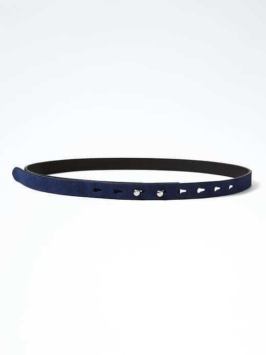 Banana Republic Pin Stud Belt - Navy
