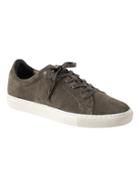 Banana Republic Mens Nicklas Suede Sneaker Fall Khaki Size 9