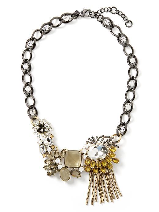 Banana Republic Treasure Trove Focal Necklace Size One Size - Mixed Metal