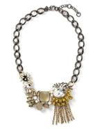 Banana Republic Treasure Trove Focal Necklace Size One Size - Mixed Metal