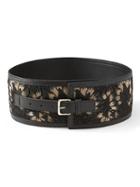 Banana Republic Womens Banana Republic X Olivia Palermo  ; Lace Corset Waist Belt Black Size S