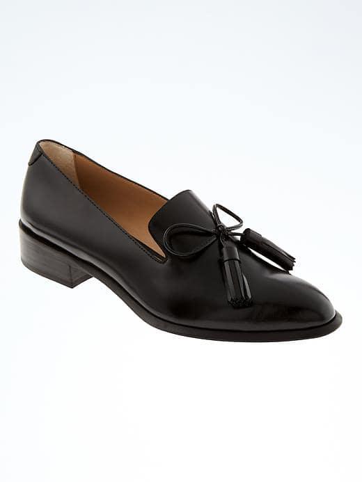 Banana Republic Tassel Loafer - Black