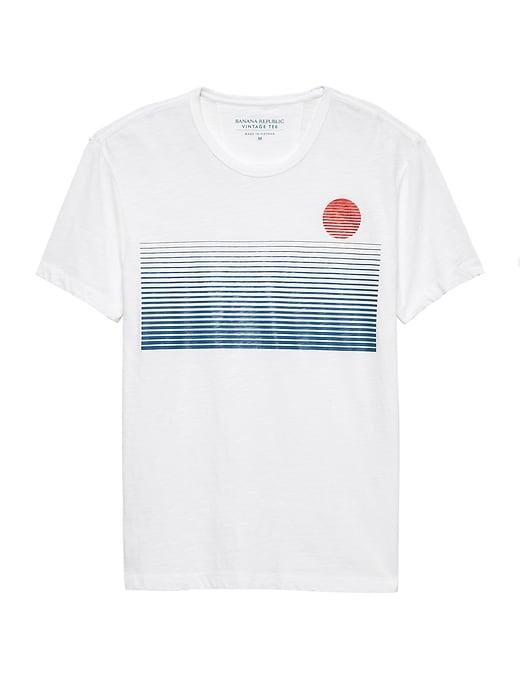 Banana Republic Sunset Graphic T-shirt