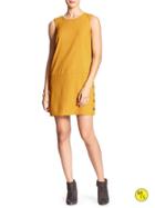 Banana Republic Womens Factory Pop Color Shift Dress Size 0 - Chandelier Yellow