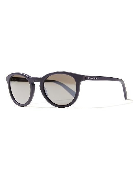 Banana Republic Johnny Sunglasses Size One Size - Clear Blue Fade